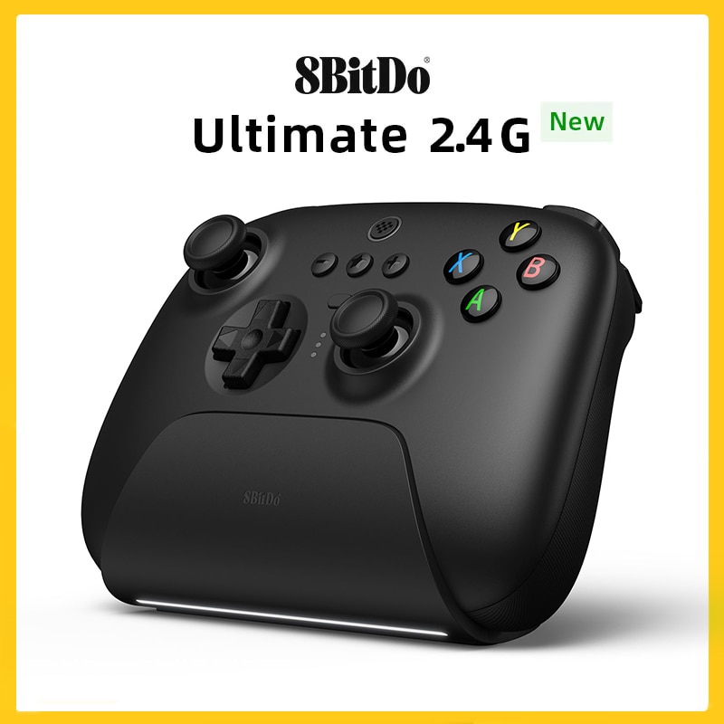 8BitDo Ƽ   Ʈѷ, PC,  10, 11, , ȵ̵  ũ , 2.4G  Ʈѷ